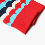 New women's sock long  socks style Wave gradient cotton socks Autumn  Winter