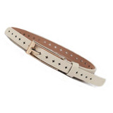 New Women's Lady PU Leather Skinny Thin Narrow Buckle Waist Belt Waistband Strap