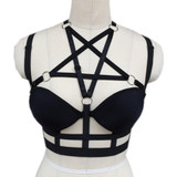 New arrival engagement bikini women body mature chest bra harness bandage bustiers frame cupless lingerie bralette goth corset