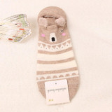 New Arrival Cute Lovely Cartoon Animal Zoo Women Socks Ladies Girls Cotton Warm Soft Socks Youthful Style Patterns Lovely Meias