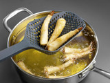 New Arrival Black Nylon Pasta Scoop Strainer Colander Kitchen Appliances Cooking Tools