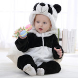 New arrival baby rompers 2018 boys sleepwear girls newborn clothes Cartoon Jumpsuit Pajamas warm animal macacao bebe menina YJY