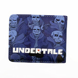 New Arrival Anime Game Wallet Undertale Cartoon Wallets Coin Purse Carteira Feminina/ Masculina