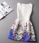 New Brand Print Dress Vestido De Festa Women Summer casual Dress Vintage Sexy Party Vestidos Plus Size Ladies Maxi Boho Clothing