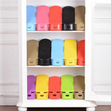 New Brand Ouneed 1PC Creative Plastic Shoes Rack Organizer Space-Saving Storage Adjustable Durable Home Shoe Hanger Rack