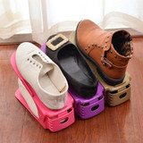 New Brand Ouneed 1PC Creative Plastic Shoes Rack Organizer Space-Saving Storage Adjustable Durable Home Shoe Hanger Rack