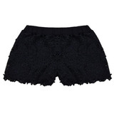 New Brand Korean Style 2017 Sexy Womens Summer Casual Sweet Elastic Waist Lace Shorts Short Pants