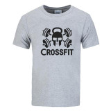 New brand Crossfit Skull Fitness T-Shirts Men's short sleeves Cotton Round Collar Tee shirts Men Bodybuilding Casual T shirts New brand Crossfit Skull Fitness T-Shirts Men's short sleeves Cotton Round Collar Tee shirts Men Bodybuilding Casual T shirts