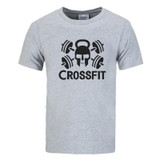 New brand Crossfit Skull Fitness T-Shirts Men's short sleeves Cotton Round Collar Tee shirts Men Bodybuilding Casual T shirts New brand Crossfit Skull Fitness T-Shirts Men's short sleeves Cotton Round Collar Tee shirts Men Bodybuilding Casual T shirts