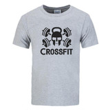 New brand Crossfit Skull Fitness T-Shirts Men's short sleeves Cotton Round Collar Tee shirts Men Bodybuilding Casual T shirts New brand Crossfit Skull Fitness T-Shirts Men's short sleeves Cotton Round Collar Tee shirts Men Bodybuilding Casual T shirts