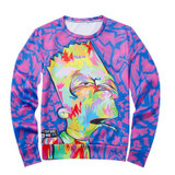 New arrivals men/boy cartoon 3d sweatshirts funny print animation character casual hoodies autumn tops