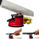 New arrivals Kitchen Knife Sharpener Scissors Secure Suction Chef Pad Kitchen Sharpening Tool