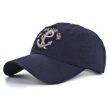 New Arrivals Cotton Gorras anchor Baseball Cap Vintage Casual Hat Snapback Adjuatable Baseball Caps Brand New For Adult B334
