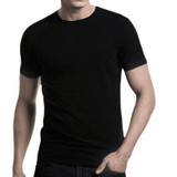 Heavy Quality 200GSM 100% Australia Merino Wool Mens Short Sleeve T Shirt, Merino Wool T Shirt, 5 Colors Choice European Fitting