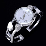 heart shaped bracelet watch women watches rhinestone women's watches ladies watch clock bayan saat relogio feminino reloj mujer
