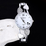 heart shaped bracelet watch women watches rhinestone women's watches ladies watch clock bayan saat relogio feminino reloj mujer