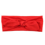 Headwear SunWard Women Elastic Bow Hairband Turban Knotted Rabbit Hair Band Headband Fashion WillBeen Mar13 Drop Shipping