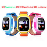 GPS Q90 WIFI Positioning kids Children Smart baby Watch SOS Call Location Locator Tracker Kid Safe Anti Lost Monitor smart watch