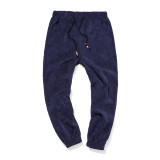 GOUHAI 2017 New Fashion Solid Corduroy Pants Man M-5XL 6XL Plus Size Casual Sweatpants Men Pantalones Hombre Harem Pants Men