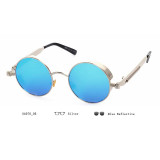 Gothic Steampunk Mens Sunglasses Coating Mirrored Punk Metal Sunglasses Round Circle Sun glasses Retro Vintage Gafas Masculino Gothic Steampunk Mens Sunglasses Coating Mirrored Punk Metal Sunglasses Round Circle Sun glasses Retro Vintage Gafas Masculino