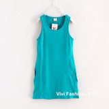 V-TREE 2017 baby girls summer dress girl clothing hollow girl dress baby casual dress