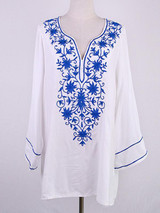 V-neck Bohemia Mini Beach Dress