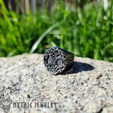 Viking Yggdrasil Tree Of Life Roots Ring