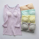 V Breast Feeding Tees Maternity Nursing Clothes Pregnant Women Breastfeeding T-shirt Maxi Premama Wear Clothing