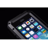 UYG for iphone 5s case 360 degree protection Luxury doom armor Metal phone cover for iphone 5c 5 SE case+front Tempered glass