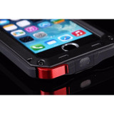 UYG for iphone 5s case 360 degree protection Luxury doom armor Metal phone cover for iphone 5c 5 SE case+front Tempered glass
