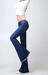 Uwback Jeans For Women 2017 Flared Jeans women Flare Retro Style Bell Bottom Skinny Jeans Female Sexy Jeans Woman TB846