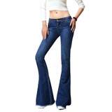Uwback Jeans For Women 2017 Flared Jeans women Flare Retro Style Bell Bottom Skinny Jeans Female Sexy Jeans Woman TB846