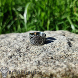 Odin's Ravens Ring Huginn and Muninn With Triskelions