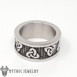 Norse Triquetra Celtic Knot Ring