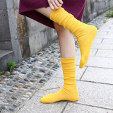 Uskincare Fashion Women's Socks Solid Sexy Warm Thigh High Over The Knee Socks Long Cotton Stockings For Girls Ladies Women