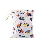 Useful Waterproof Reusable Zipper Baby Cloth Diaper Wet Dry Bag Swimer Tote Double Zipper
