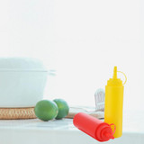 Useful BBQ Sauce Dispensing Bottles Sauce Bottle Squeeze Bottles With Cap Ketchup
