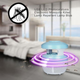 USB Mosquito Killer 5V 50Hz Rechargable LED Photocatalysis Electronic Insects Mosquito Killer Lamp Repellent Traps