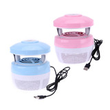 USB Mosquito Killer 5V 50Hz Rechargable LED Photocatalysis Electronic Insects Mosquito Killer Lamp Repellent Traps