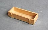 CAFEDO BRASIL Wooden Bonsai Storage Box Desk Decorative box for Home/ Office/ livingroom/Bedroom Eco-friendly Supplies