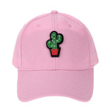 Cactus Embroidery Baseball Cap Snapback Hip Hop Cap Size Adjustable Baseball Cap Summer Casual Women Men Casquette 2017