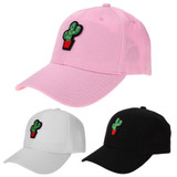 Cactus Embroidery Baseball Cap Snapback Hip Hop Cap Size Adjustable Baseball Cap Summer Casual Women Men Casquette 2017