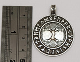 Yggdrasil Norse Tree of Life Pendant