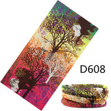 C.gree Seamless Tubular Scarf 25*48cm 100% Polyester Microfiber Multifunctional Print Bandana Scarf Bike Tube Headband