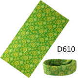 C.gree Seamless Tubular Scarf 25*48cm 100% Polyester Microfiber Multifunctional Print Bandana Scarf Bike Tube Headband