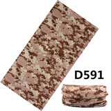 C.gree Seamless Tubular Scarf 25*48cm 100% Polyester Microfiber Multifunctional Print Bandana Scarf Bike Tube Headband