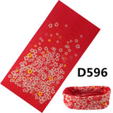 C.gree Seamless Tubular Scarf 25*48cm 100% Polyester Microfiber Multifunctional Print Bandana Scarf Bike Tube Headband