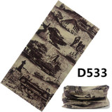 C.gree 2017 Popular Bandanas Multifunctional Seamless Tubular Fishing Bandana 25*48cm Anime Sport Tube Scarf hijab Head Wrap