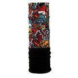 C.gree 2017 New Multi Functional Bandana Winter Warm Fleece Headband Scarf Flame Seamless Tubular Magic Tube Ring Scarf