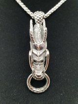 Stainless Steel Chinese Dragon Pendant